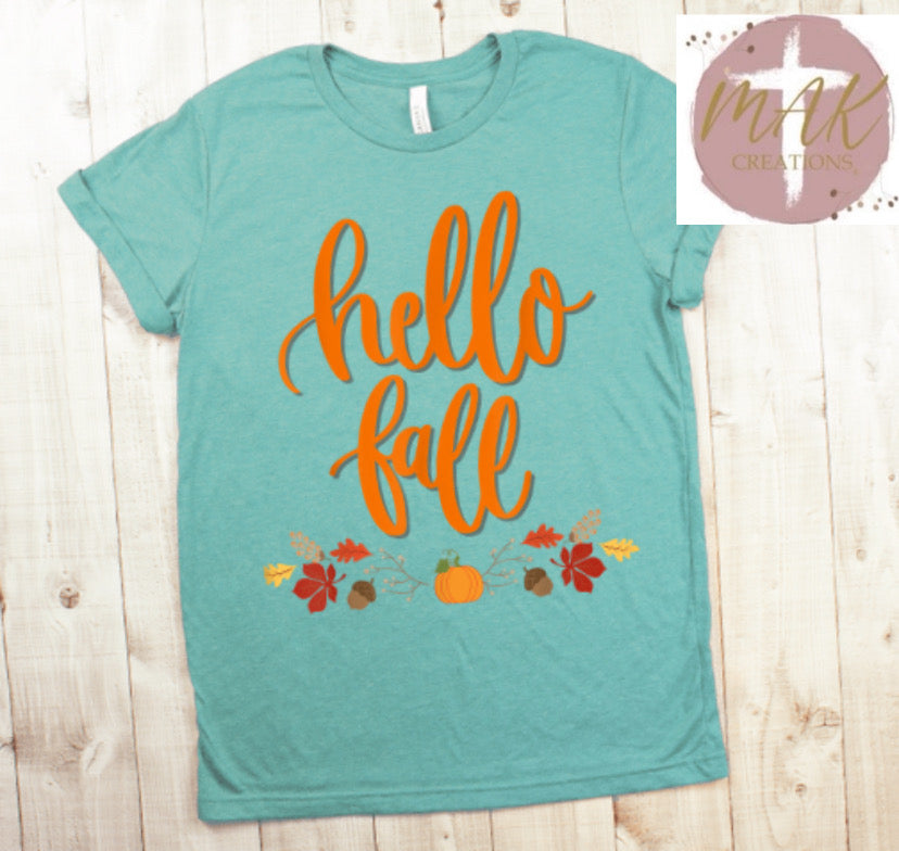 Hello Fall # 3 (AVAILABLE IN ALL SIZES)