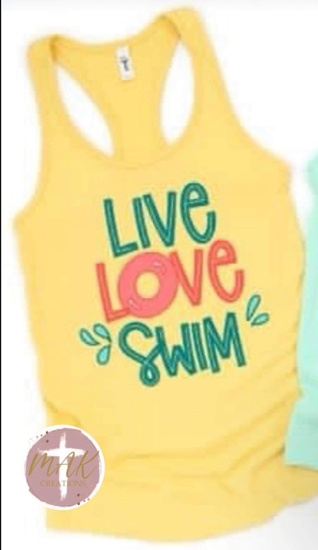 Live Love Swim (AVAILABLE IN ALL SIZES)