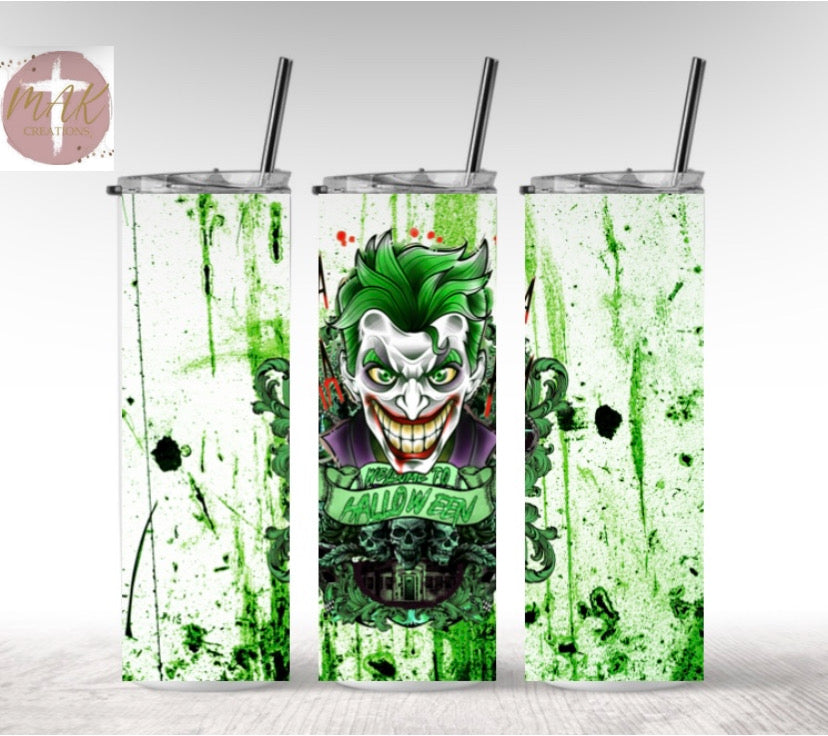 Green Joker  (20 oz Skinny Tumbler)