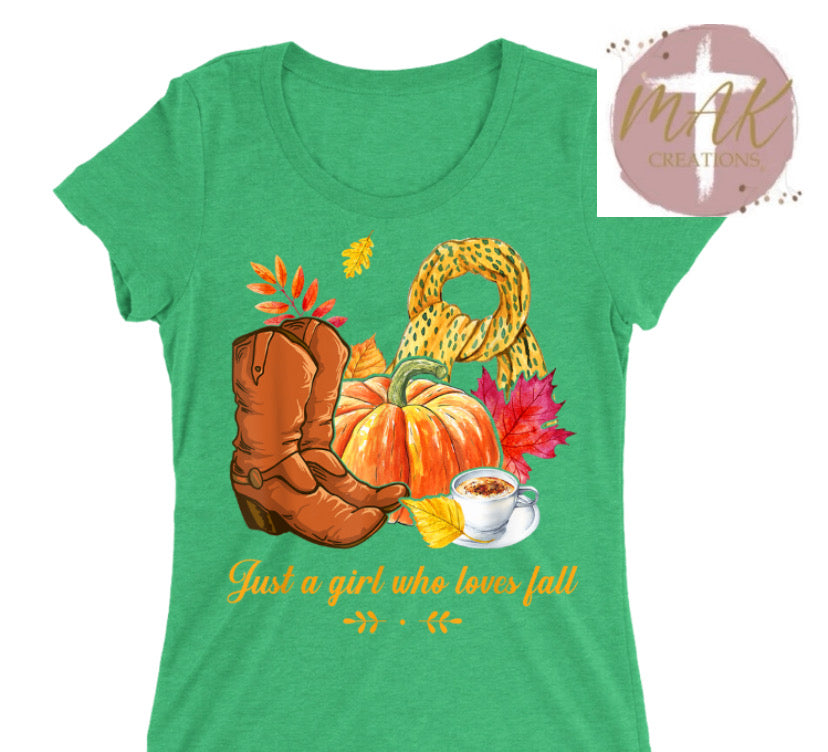 Just A Girl Who Loves Fall #3 (AVAILABLE IN ALL SIZES)