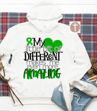 Load image into Gallery viewer, My Little Bit of Different Makes Me Even More Amazing (Green Ribbon) (AVAILABLE IN ALL SIZES)
