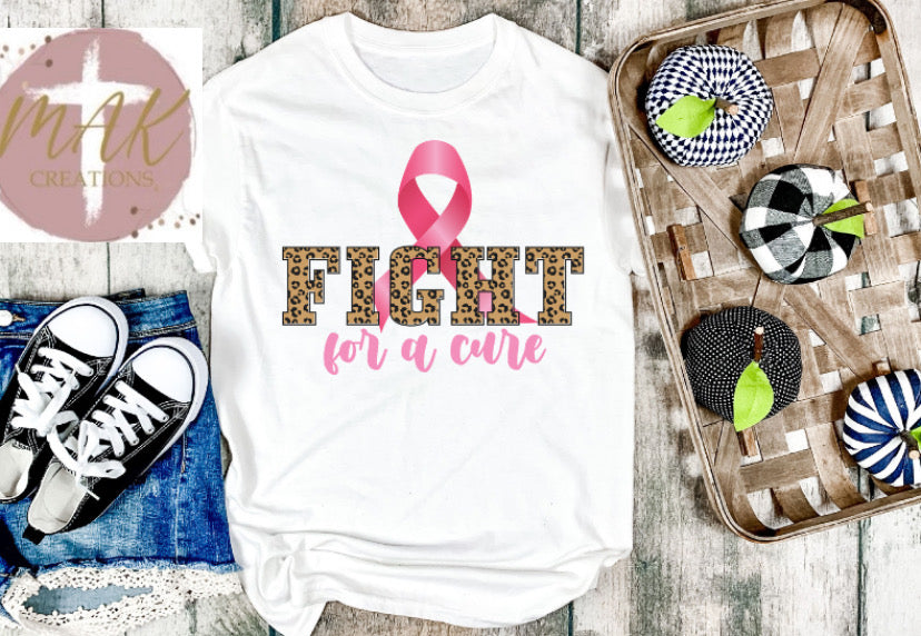 Fight For A Cure Leopard (AVAILABLE IN ALL SIZES)
