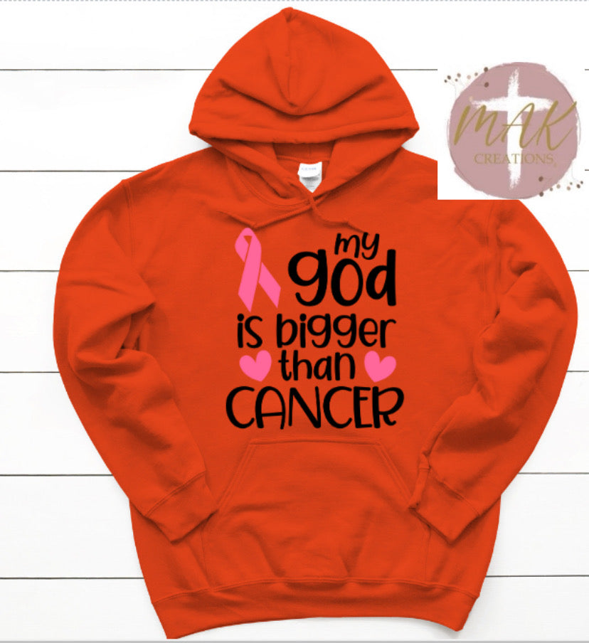 God is Bigger Than Cancer (AVAILABLE IN ALL SIZES)