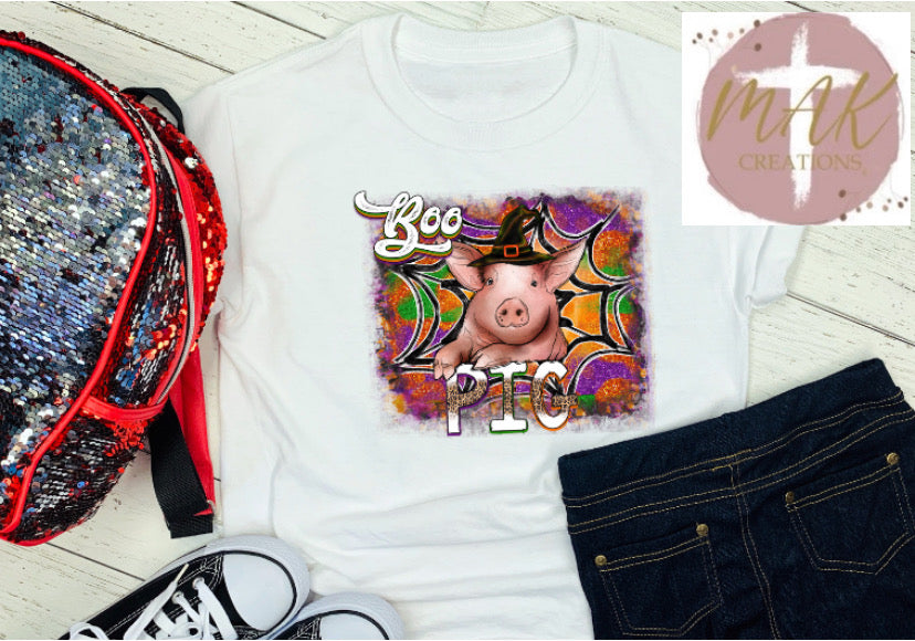 Boo Pig (AVAILABLE IN ALL SIZES)