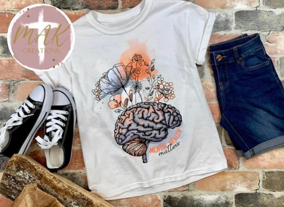 Floral Brain (AVAILABLE IN ALL SIZES)