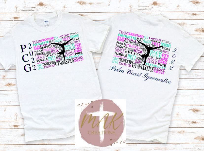 Palm Coast Gymnastics (#1) (AVAILABLE IN ALL SIZES)