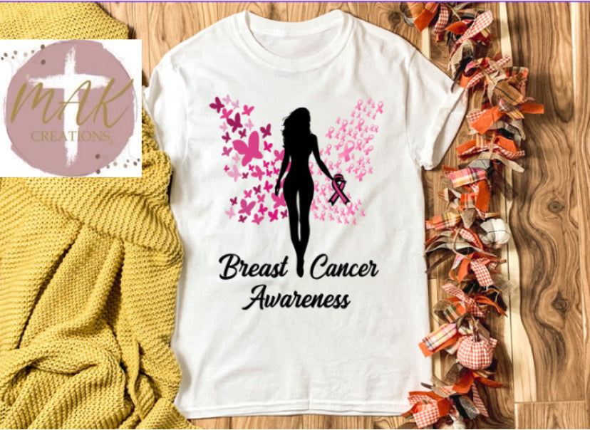 Breast Cancer Awareness (Women)  (AVAILABLE IN ALL SIZES)