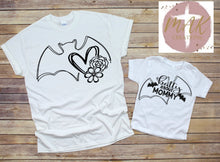 Load image into Gallery viewer, Bat &amp; Heart (AVAILABLE IN ALL SIZES)
