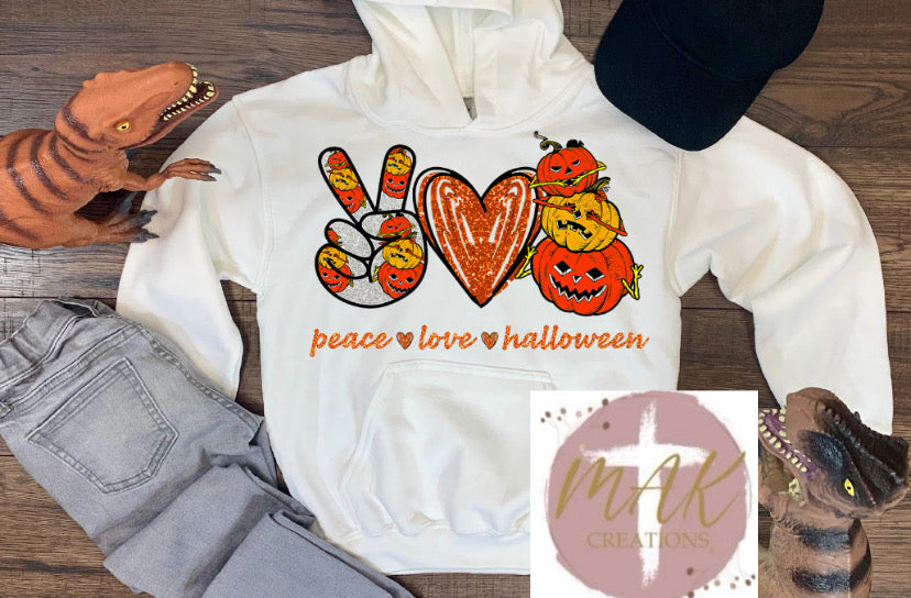 Peace Love Halloween #2 (AVAILABLE IN ALL SIZES)