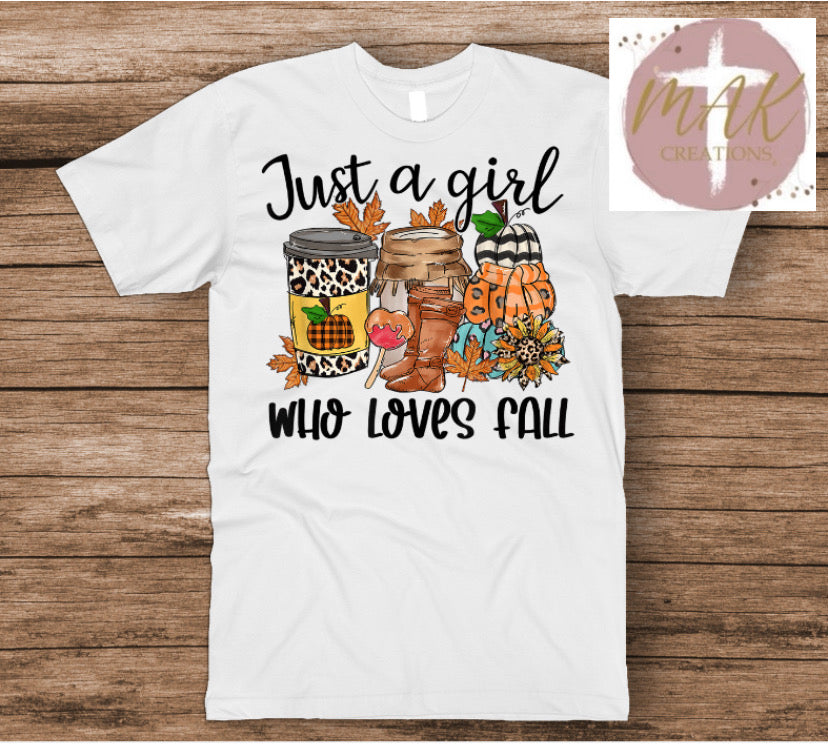 Just A Girl Who Loves Fall #2 (AVAILABLE IN ALL SIZES)