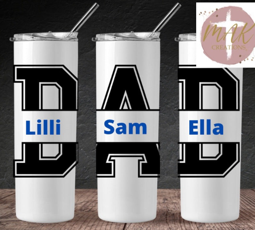 Dad Personalized Tumbler