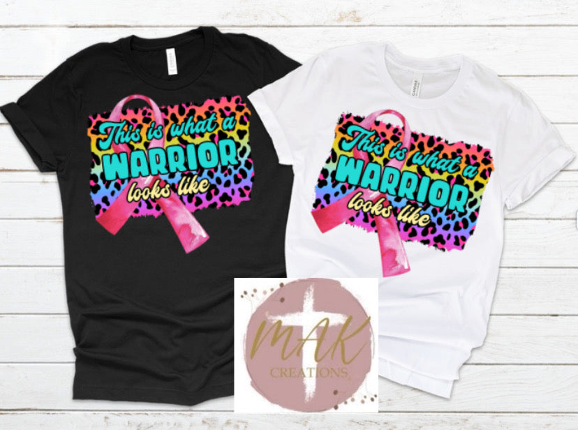 Colorful Leopard Warrior (AVAILABLE IN ALL SIZES)