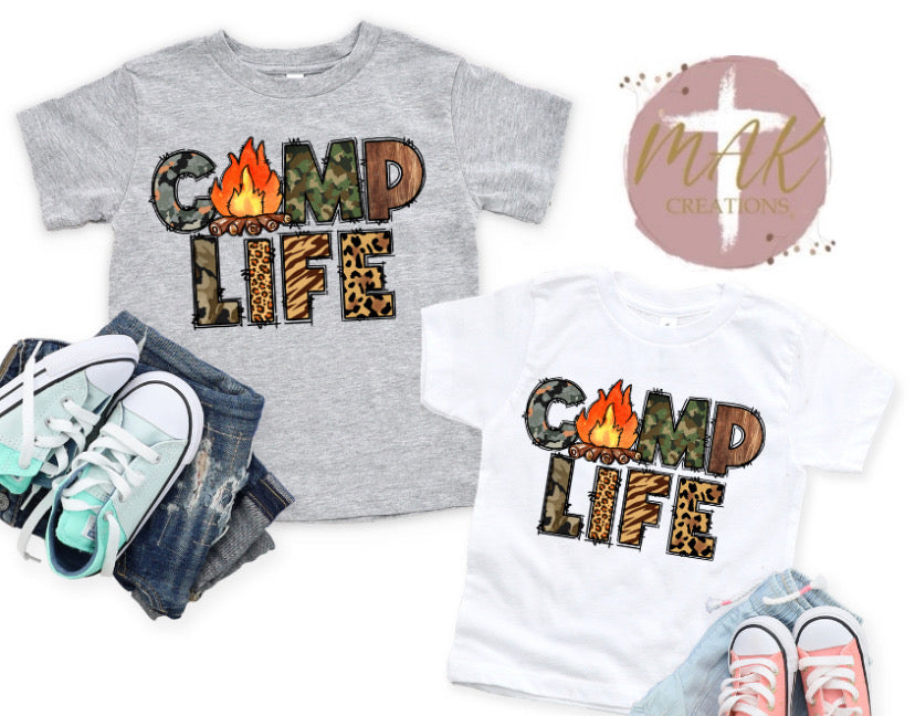 Camp Life #1 (AVAILABLE IN ALL SIZES)