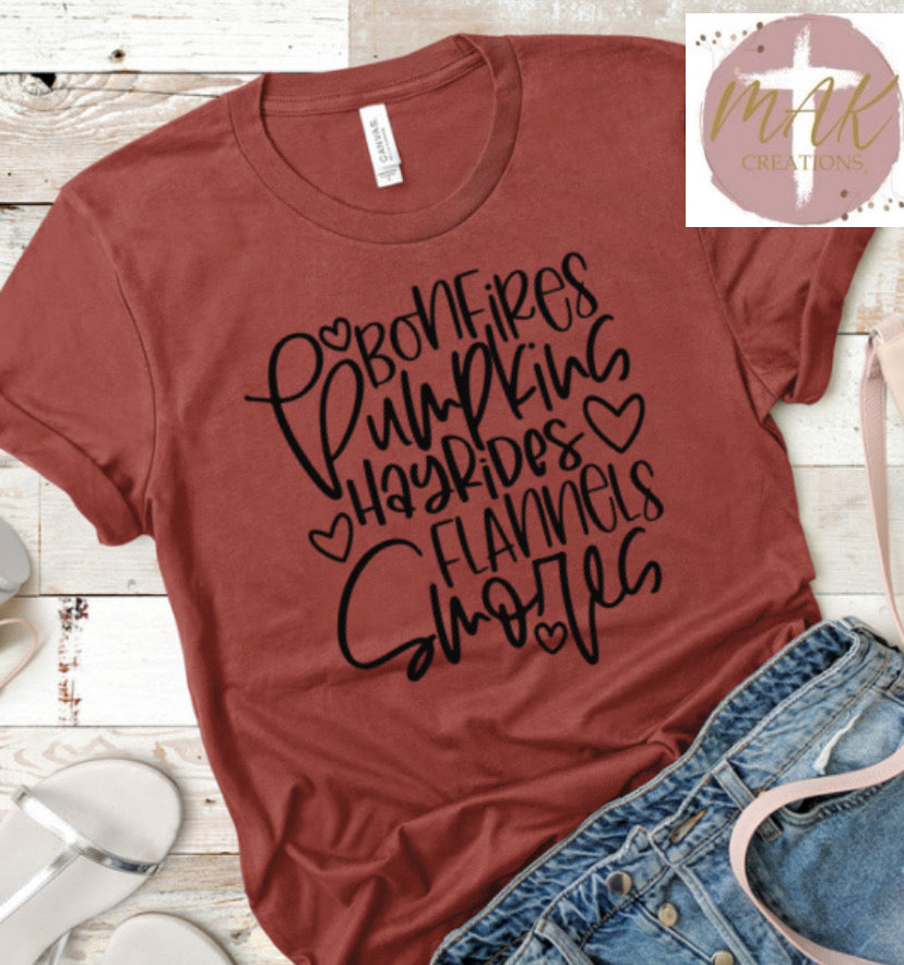 Bonfires & Pumpkins (AVAILABLE IN ALL SIZES)