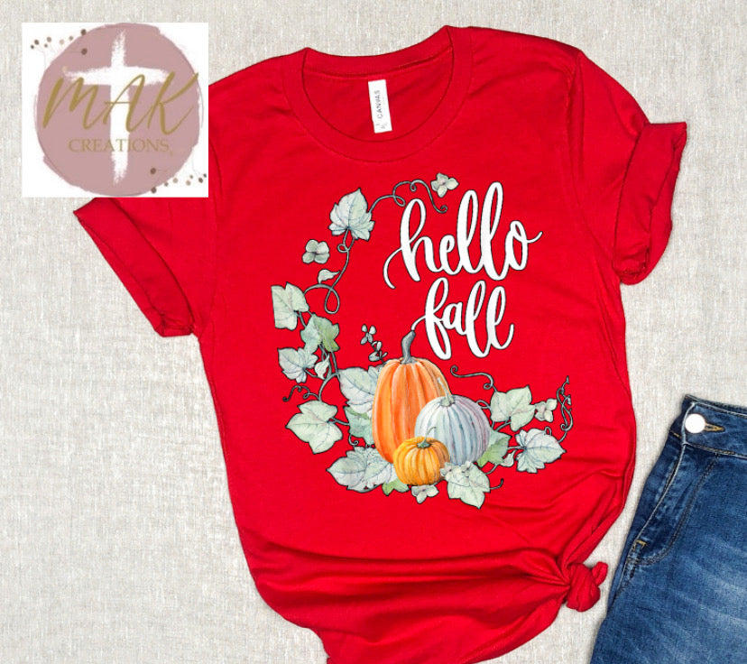 Hello Fall (AVAILABLE IN ALL SIZES)