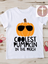 Load image into Gallery viewer, Coolest Pumpkin in the Patch (AVAILABLE IN ALL SIZES)

