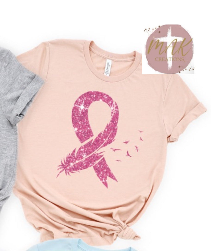 Pink Ribbon (AVAILABLE IN ALL SIZES)