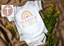 Load image into Gallery viewer, The Future is Accessible (Rainbow) (AVAILABLE IN ALL SIZES)
