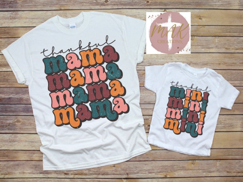 Thankful Mini Stacked  (AVAILABLE IN ALL SIZES)