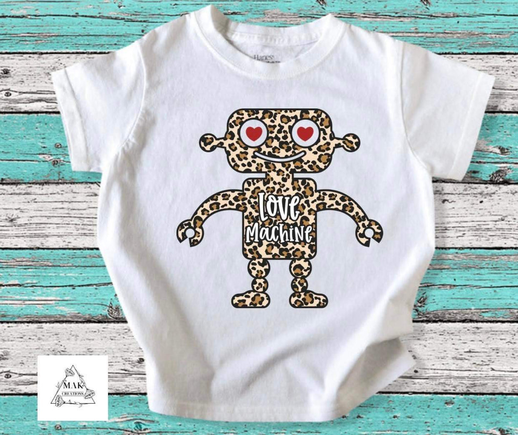 Leopard Love Machine (AVAILABLE IN ALL SIZES)