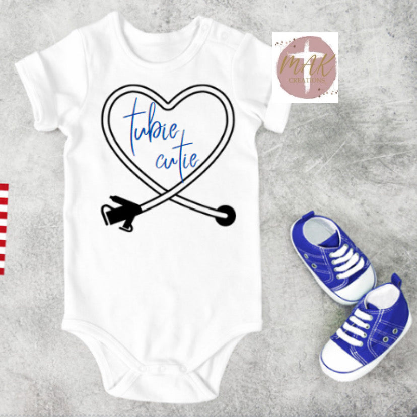 TUBIE Cutie (Blue Print) (AVAILABLE IN ALL SIZES)