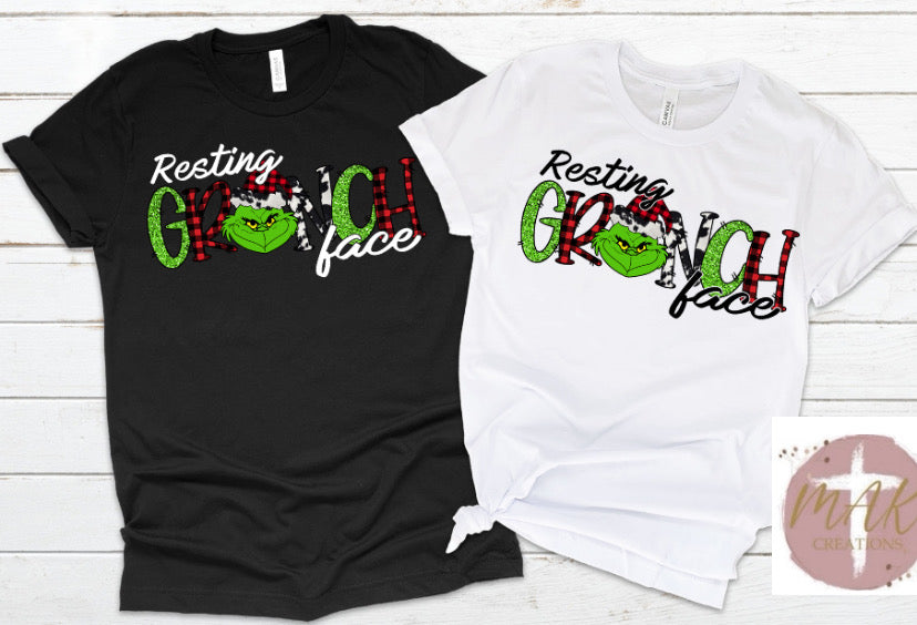 Resting Green Face (AVAILABLE IN ALL SIZES)