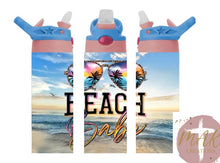 Load image into Gallery viewer, 12oz Kids Flip Top Tumbler Glow in the Dark/Color changing (MULTIPLE COLOR OPTIONS)
