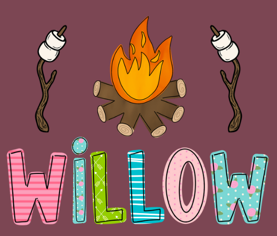 Personalized Camping Name #6 (AVAILABLE IN ALL SIZES)