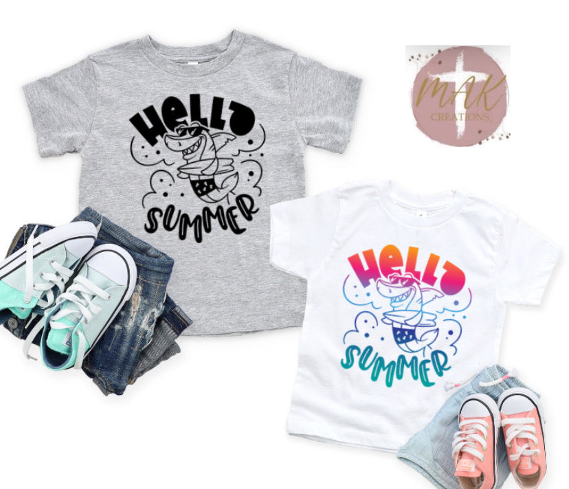 Hello Summer (AVAILABLE IN ALL SIZES)