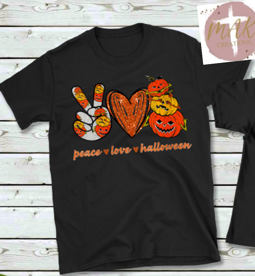 Peace Love Halloween #6 (AVAILABLE IN ALL SIZES)