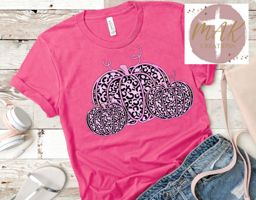 Pink Pumpkins  (AVAILABLE IN ALL SIZES)