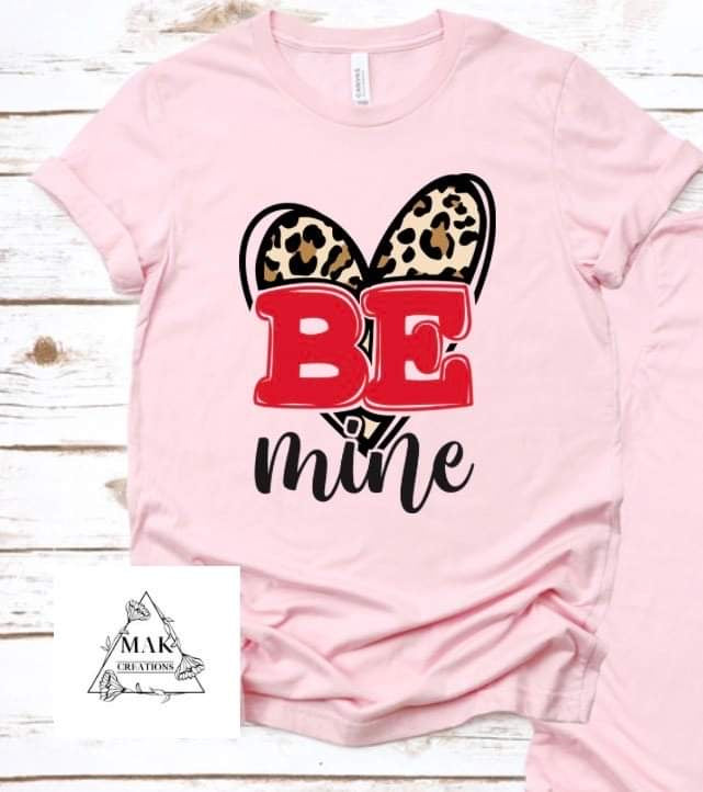 Be Mine (Leopard Heart) (AVAILABLE IN ALL SIZES)