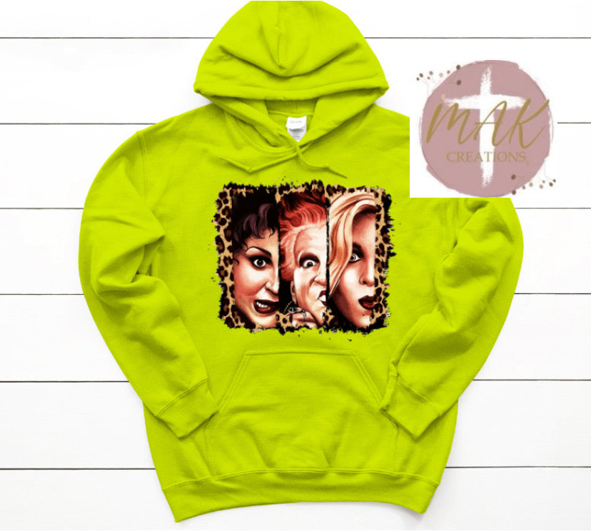 3 Witches in Leopard (AVAILABLE IN ALL SIZES)