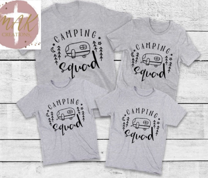 Camping Squad (AVAILABLE IN ALL SIZES)