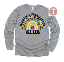 Load image into Gallery viewer, Hidden Disabilities Club (AVAILABLE IN ALL SIZES)

