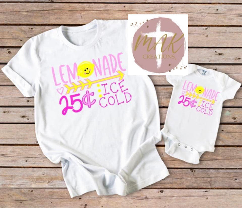 Lemonade Ice Cold (AVAILABLE IN ALL SIZES)