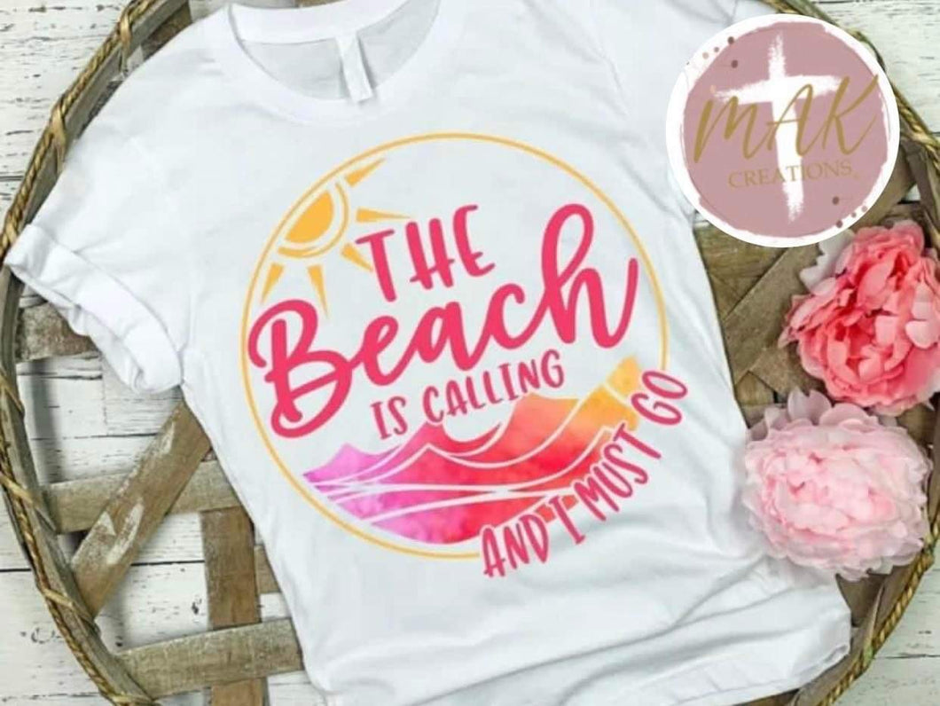 The Beach is Calling (AVAILABLE IN ALL SIZES)