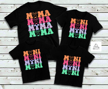 Load image into Gallery viewer, Mama Mini Stacked (Mommy and Me) (AVAILABLE IN ALL SIZES)
