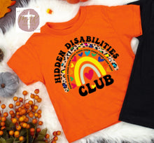 Load image into Gallery viewer, Hidden Disabilities Club (AVAILABLE IN ALL SIZES)
