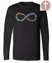 Load image into Gallery viewer, Floral Infinity (In Color) (AVAILABLE IN ALL SIZES)
