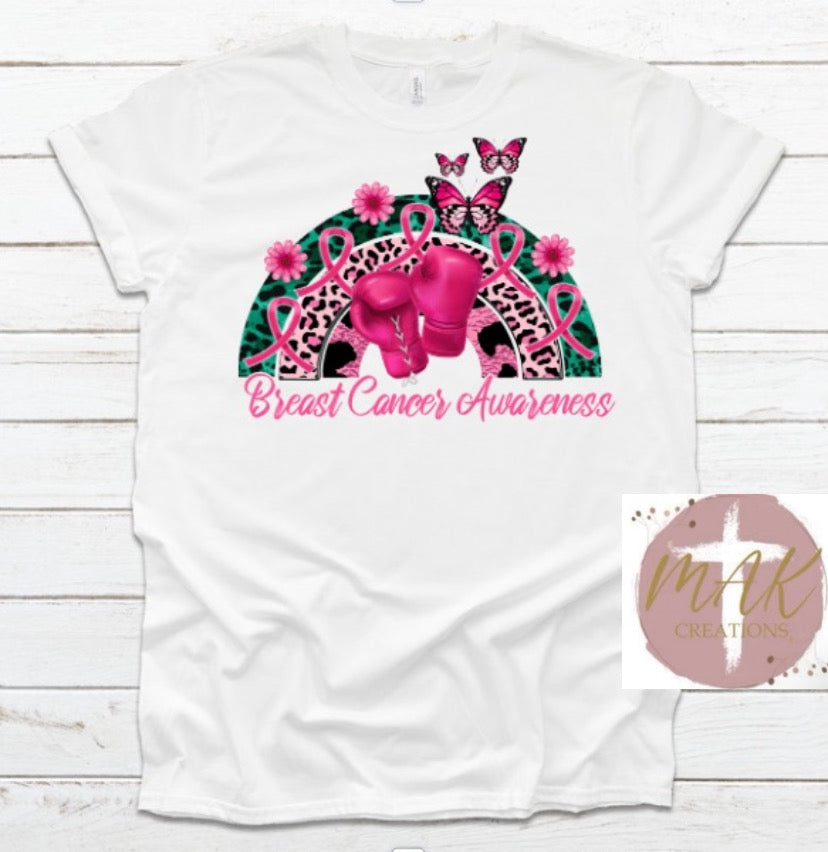 Breast Cancer Awareness Rainbow (AVAILABLE IN ALL SIZES)