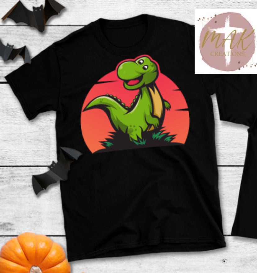 Dino Sunset (AVAILABLE IN ALL SIZES)