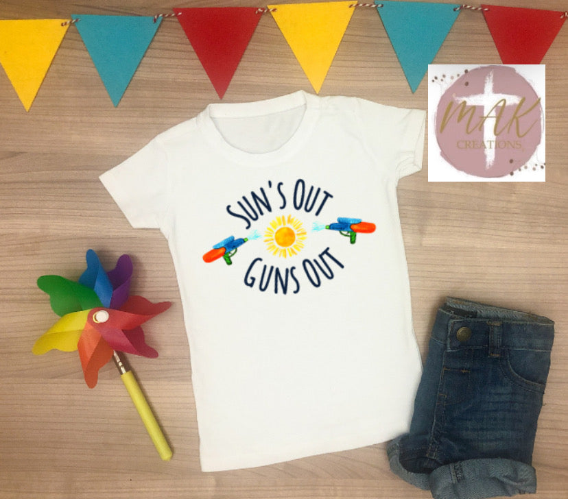 Suns Out Guns Out (AVAILABLE IN ALL SIZES)