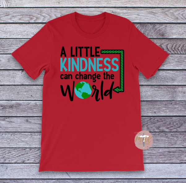 A Little Kindness Can Change the World #2 (Blue) (AVAILABLE IN ALL SIZES)