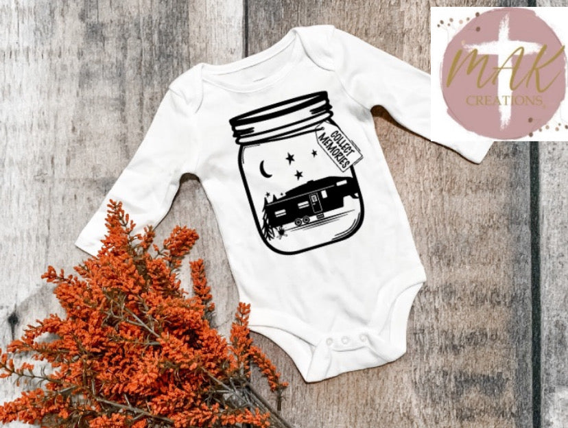 Camper Mason Jar #2 (AVAILABLE IN ALL SIZES)