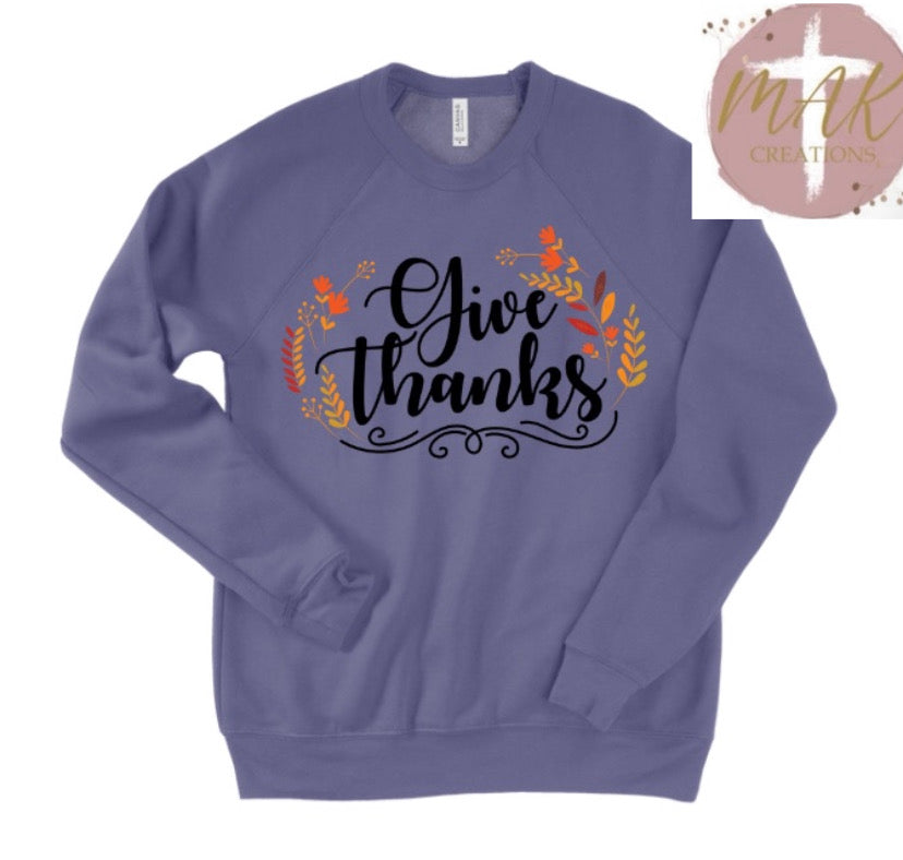 Give Thanks (AVAILABLE IN ALL SIZES)