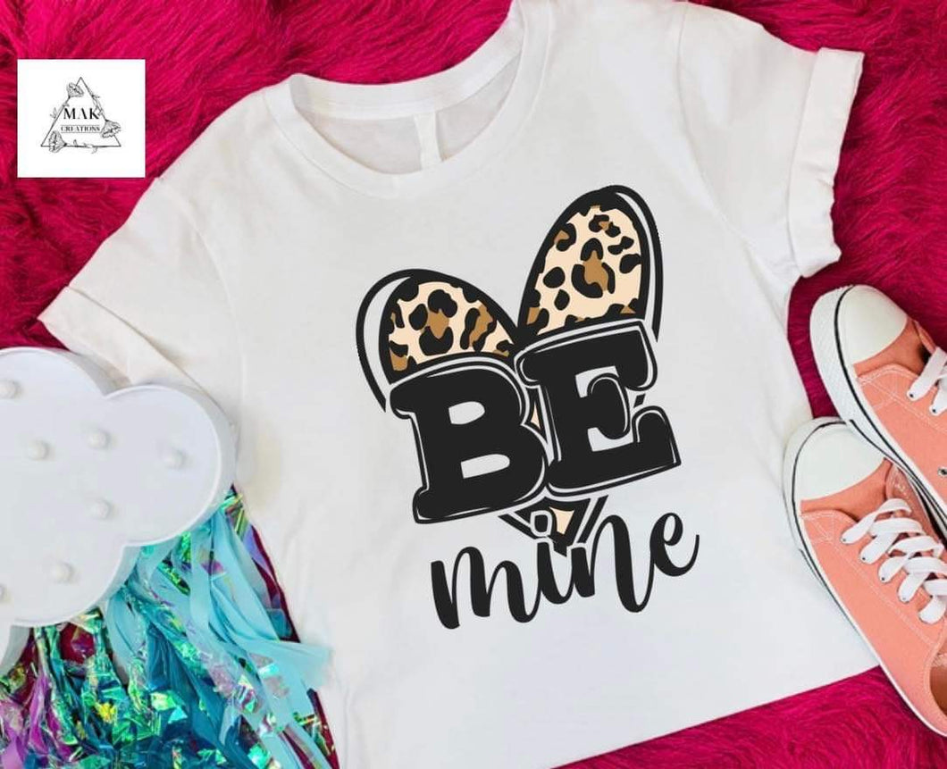 Be Mine (Leopard Heart) (AVAILABLE IN ALL SIZES)