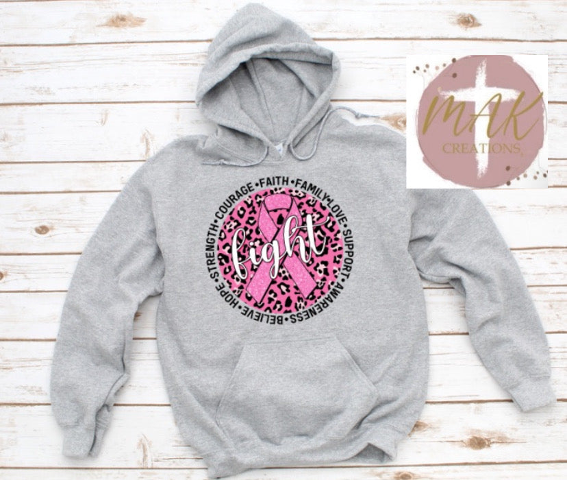 Pink Fight (AVAILABLE IN ALL SIZES)