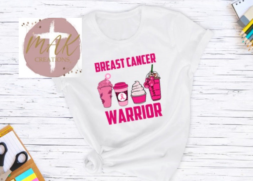 Breast Cancer Warrior (AVAILABLE IN ALL SIZES)