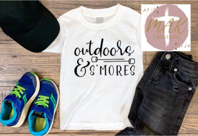 Outdoors & Smores (AVAILABLE IN ALL SIZES)